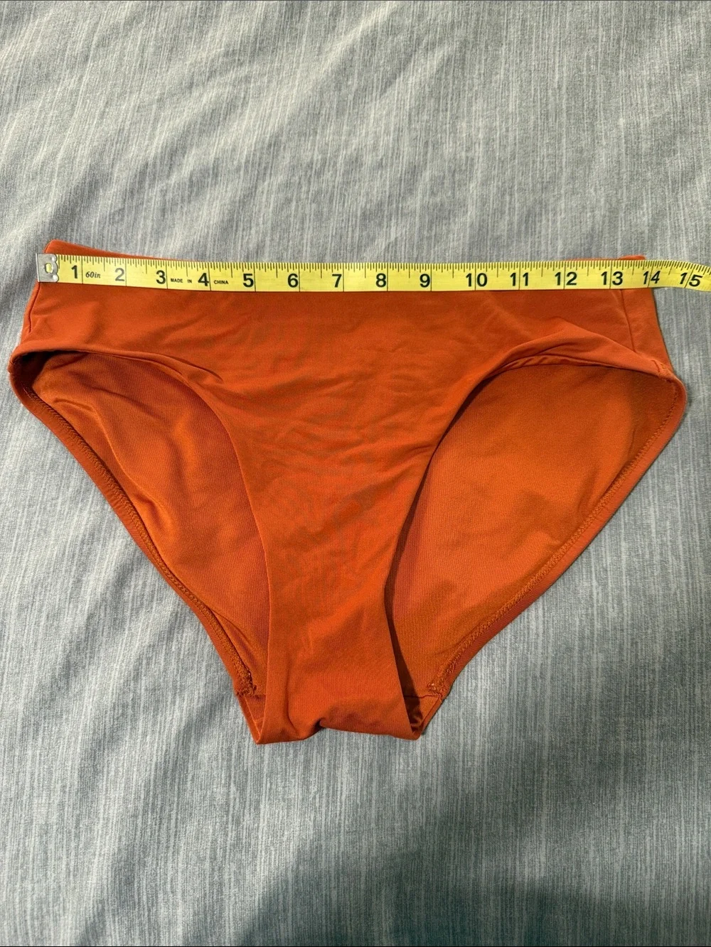 Athleta Orange Tankini Top and Bottom Set